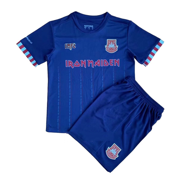 Maillot West Ham x IRON MAIDEN 2ª Enfant 2021-22